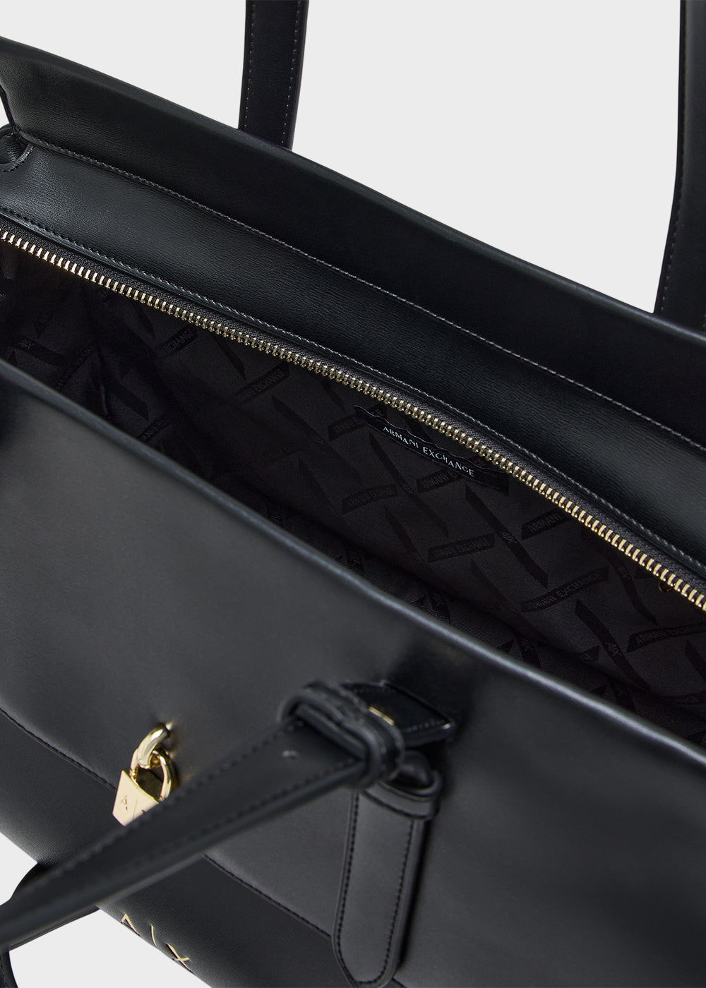 Borsa shopping Taylor Tote L con lucchetto decorativo e tracolla-6