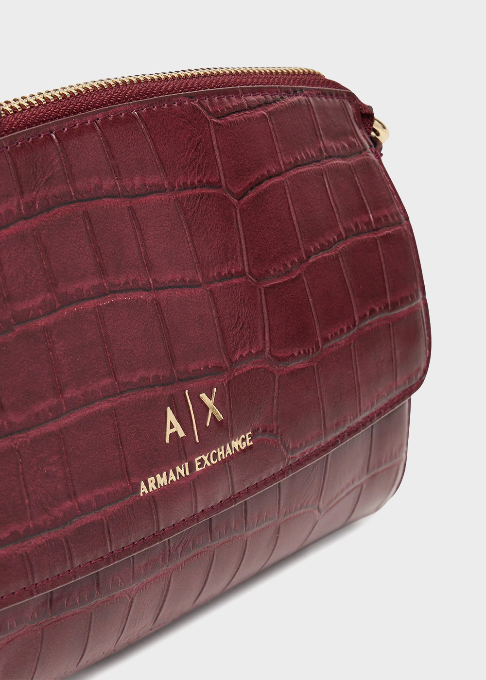 Jane Croco Shoulder Bag