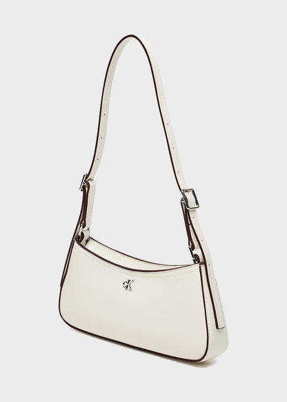 Small shoulder bag with logo