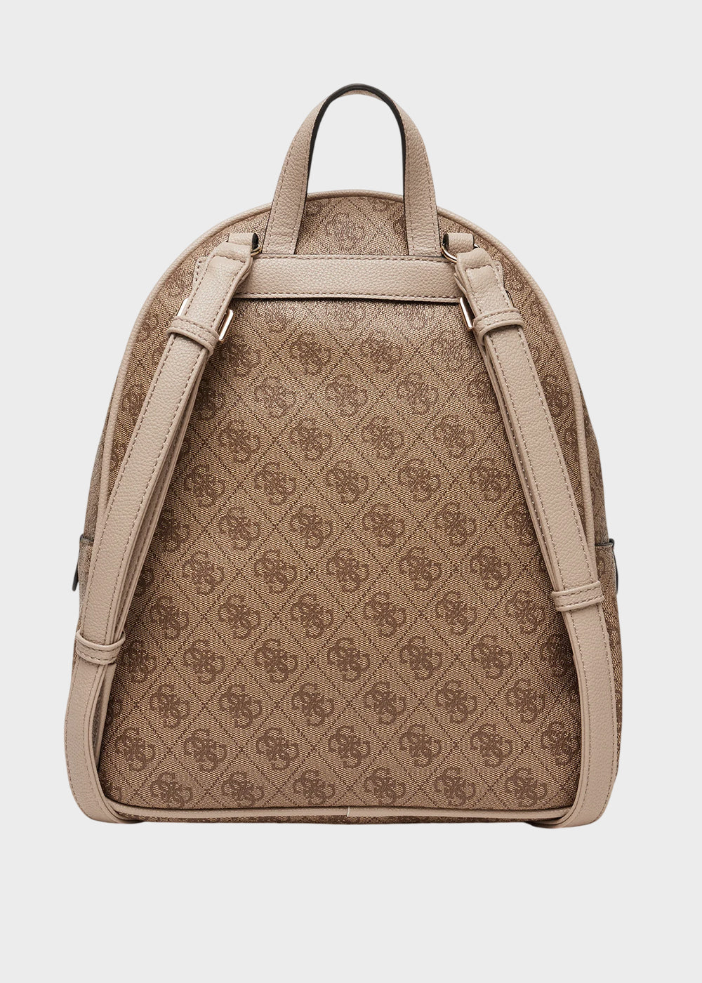 Zaino Manhattan II con tasche frontali e logo all over-5