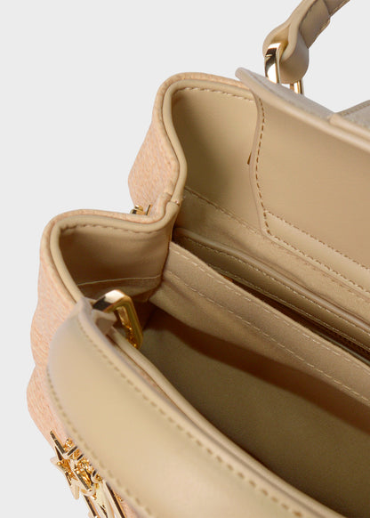 Borsa a mano con tracolla Krissy S Straw