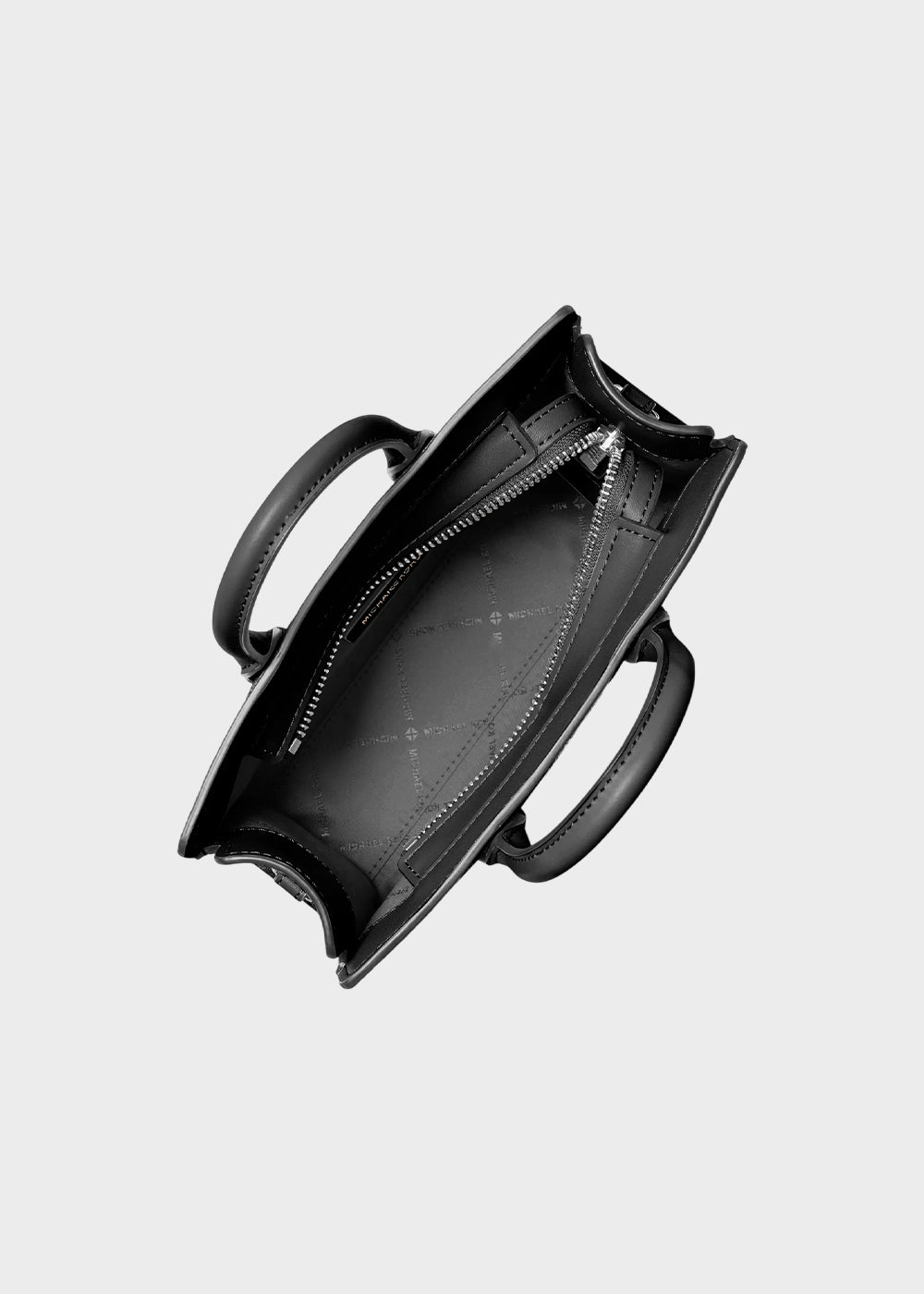 Borsa a mano piccola Scarlett con tracolla e logo all over