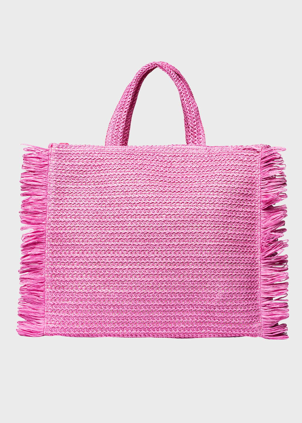Borsa da Mare Buby S.Claire L in effetto rafia, con tracolla