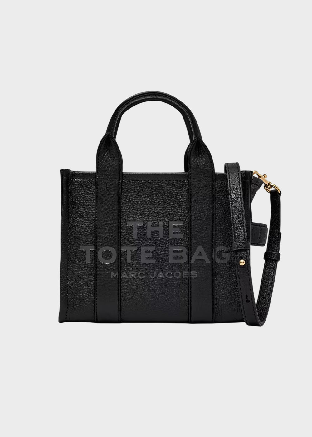 Borsa a mano "The Tote Bag" piccola con tracolla, in vera pelle