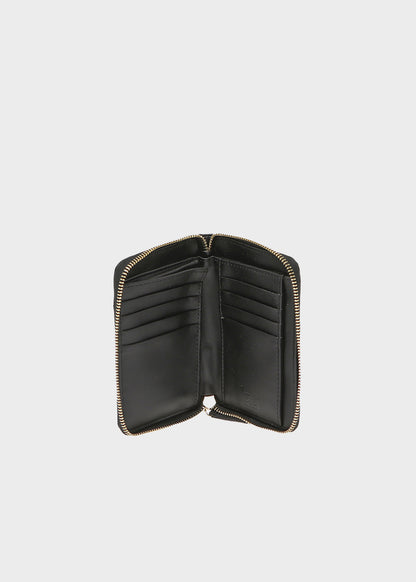 Portafogli Turchese con zip e portamonete estraibile