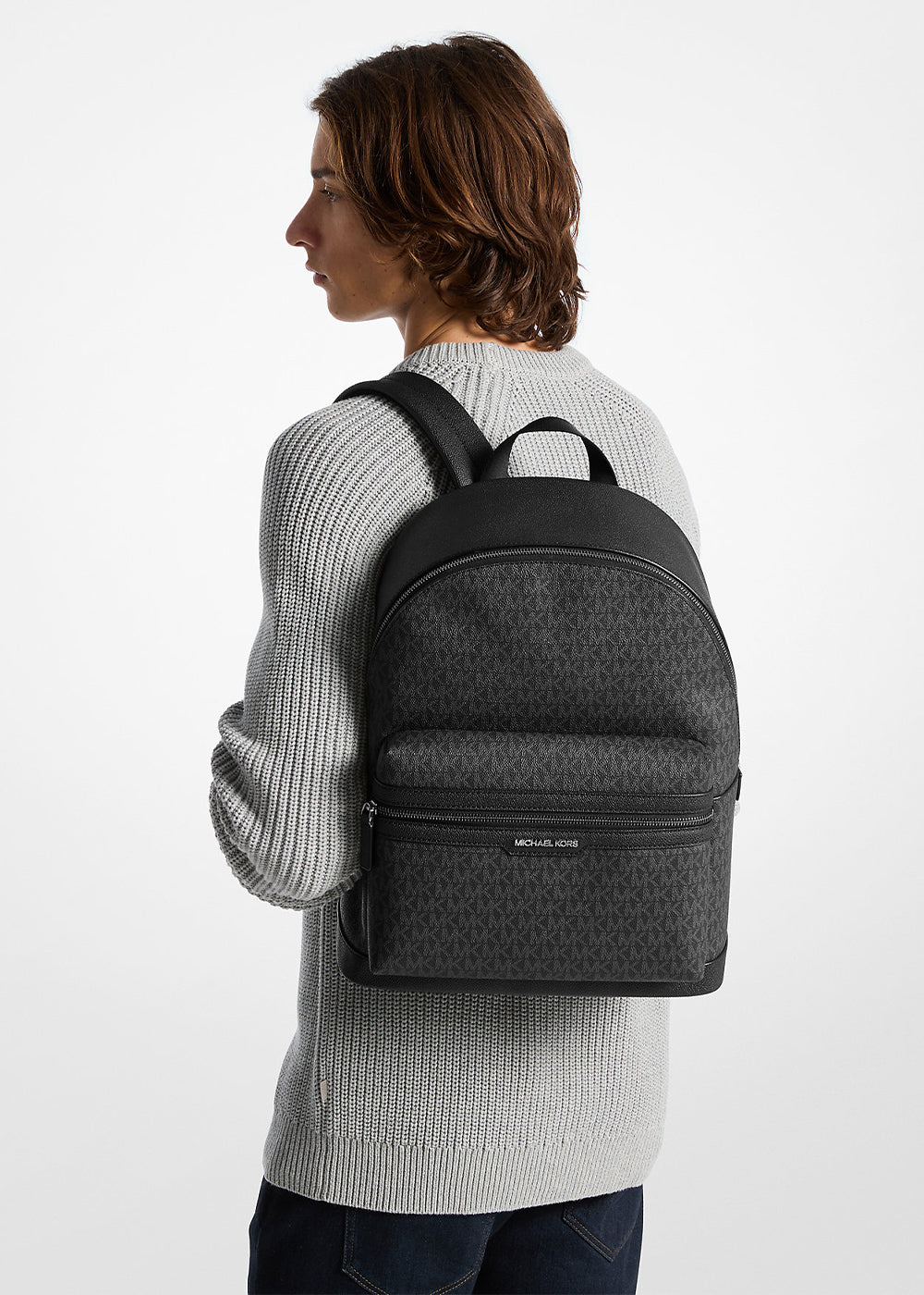 Zaino Cooper grande con logo all over