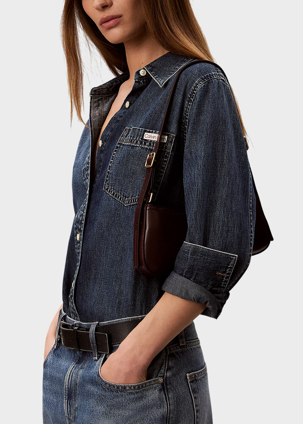 Borsa a spalla Small con logo-3