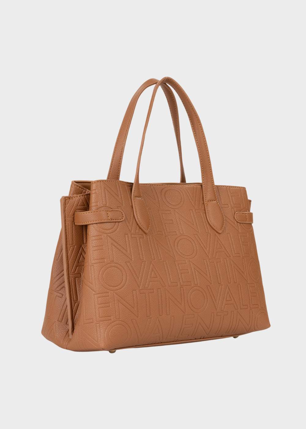 Borsa a mano con tracolla Pansy con logo all over