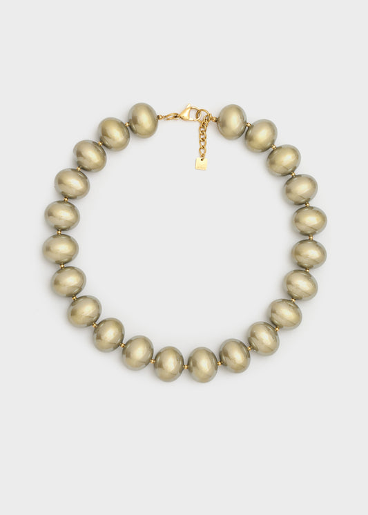 Rita choker necklace with resin pearls