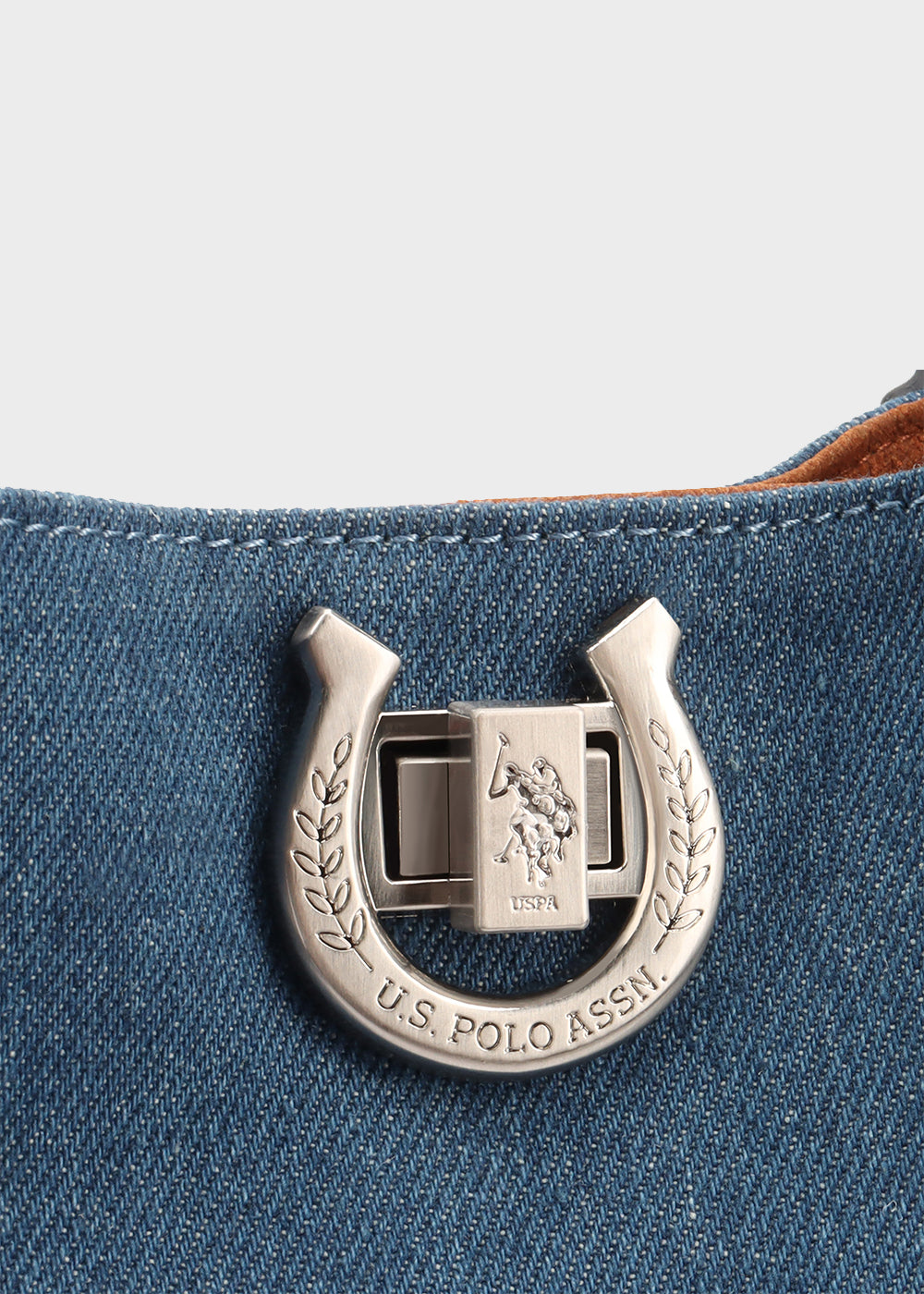 Borsa a mano Middleton D. con tracolla, in denim