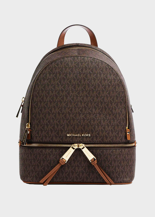 Zaino Rhea Zip con logo all over