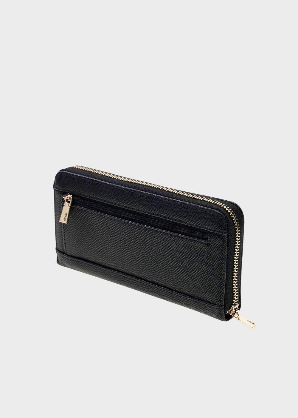 Portafogli Laurel II con zip posteriore e manico da polso