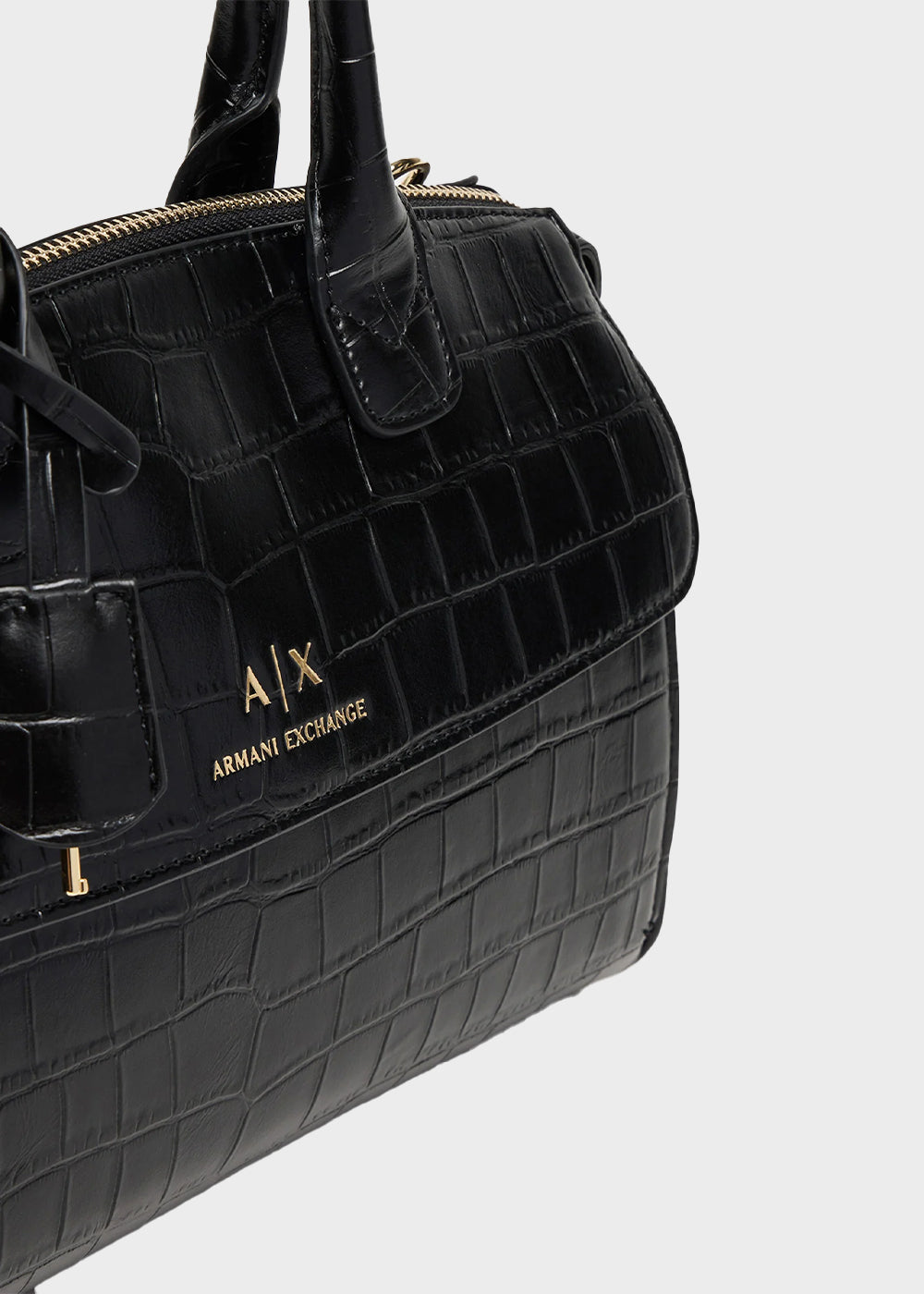 Borsa a mano con tracolla Jane Croco Tote M-3