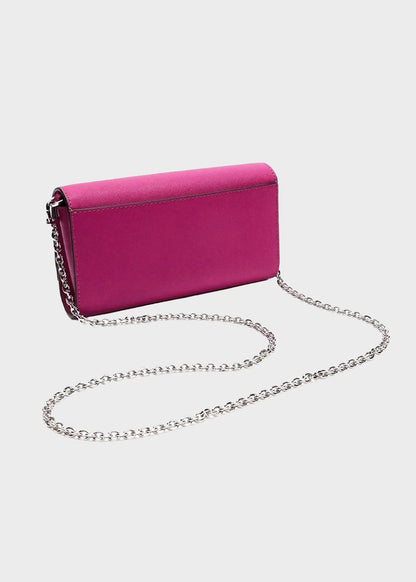 Mona clutch bag with shoulder strap