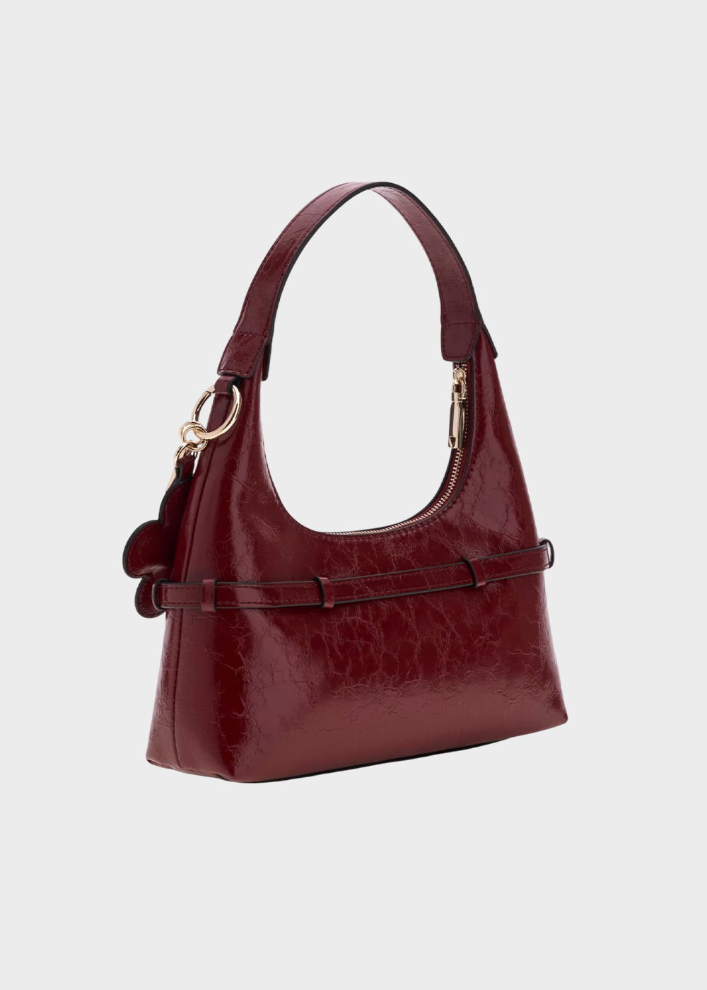 Borsa a spalla Taylor Mini con charm fiore-4