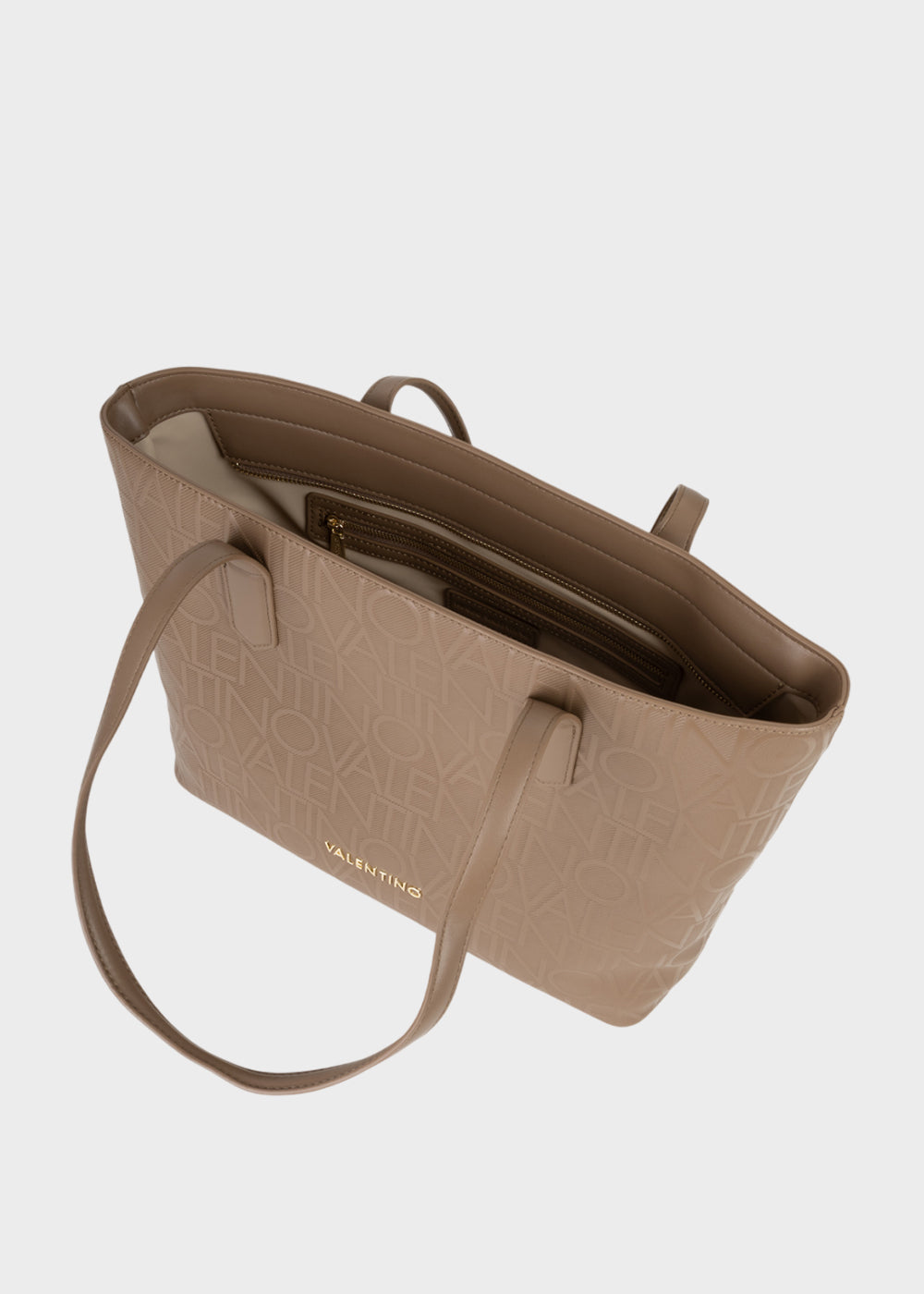 Borsa da spalla Gynevra Re con logo all over-3