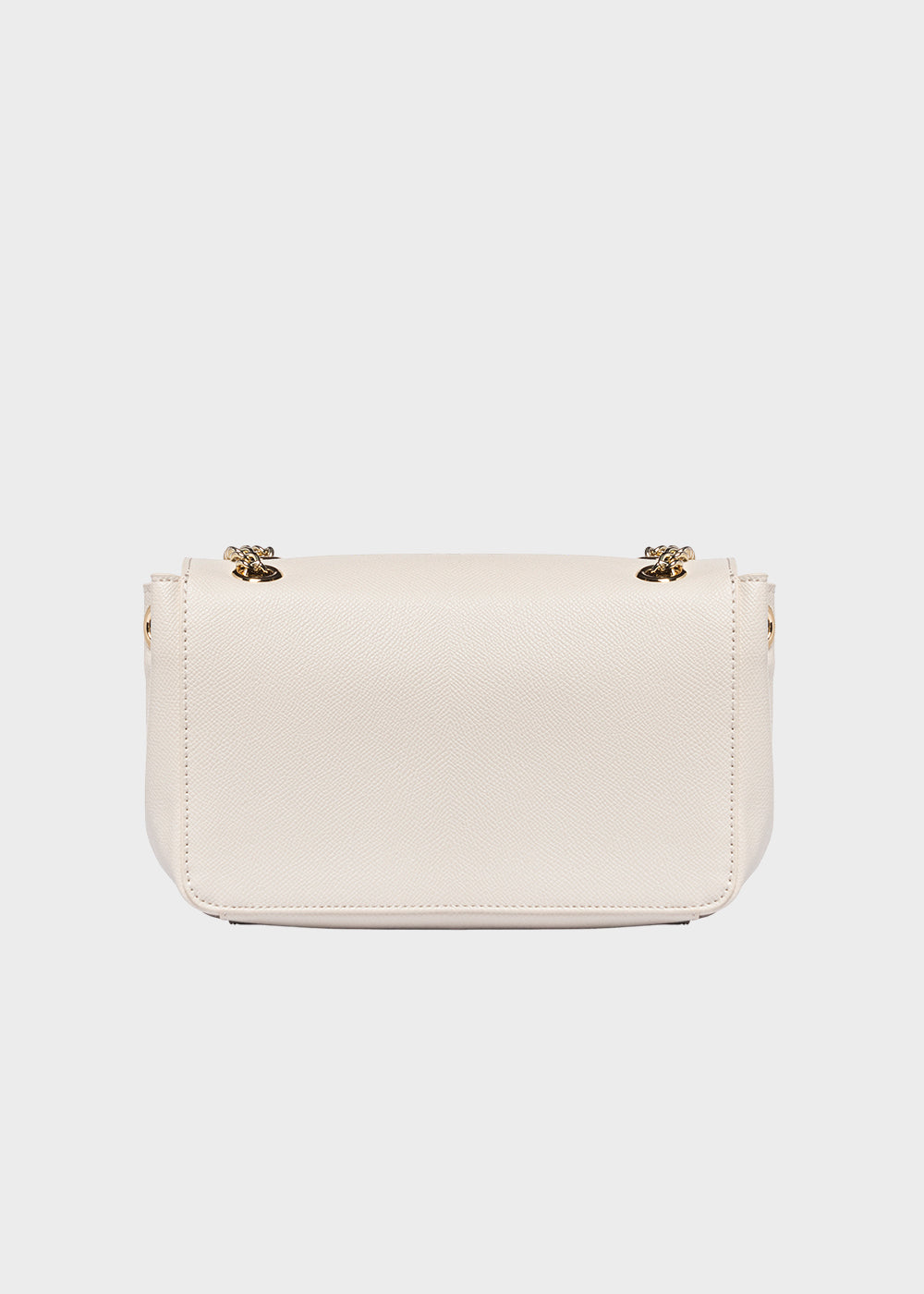 Borsa a tracolla Victoria M GR con pattina e logo metallico