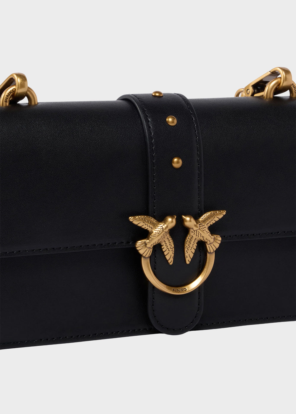 Borsa a tracolla piccola Love Bag One in pelle New Buckle-4