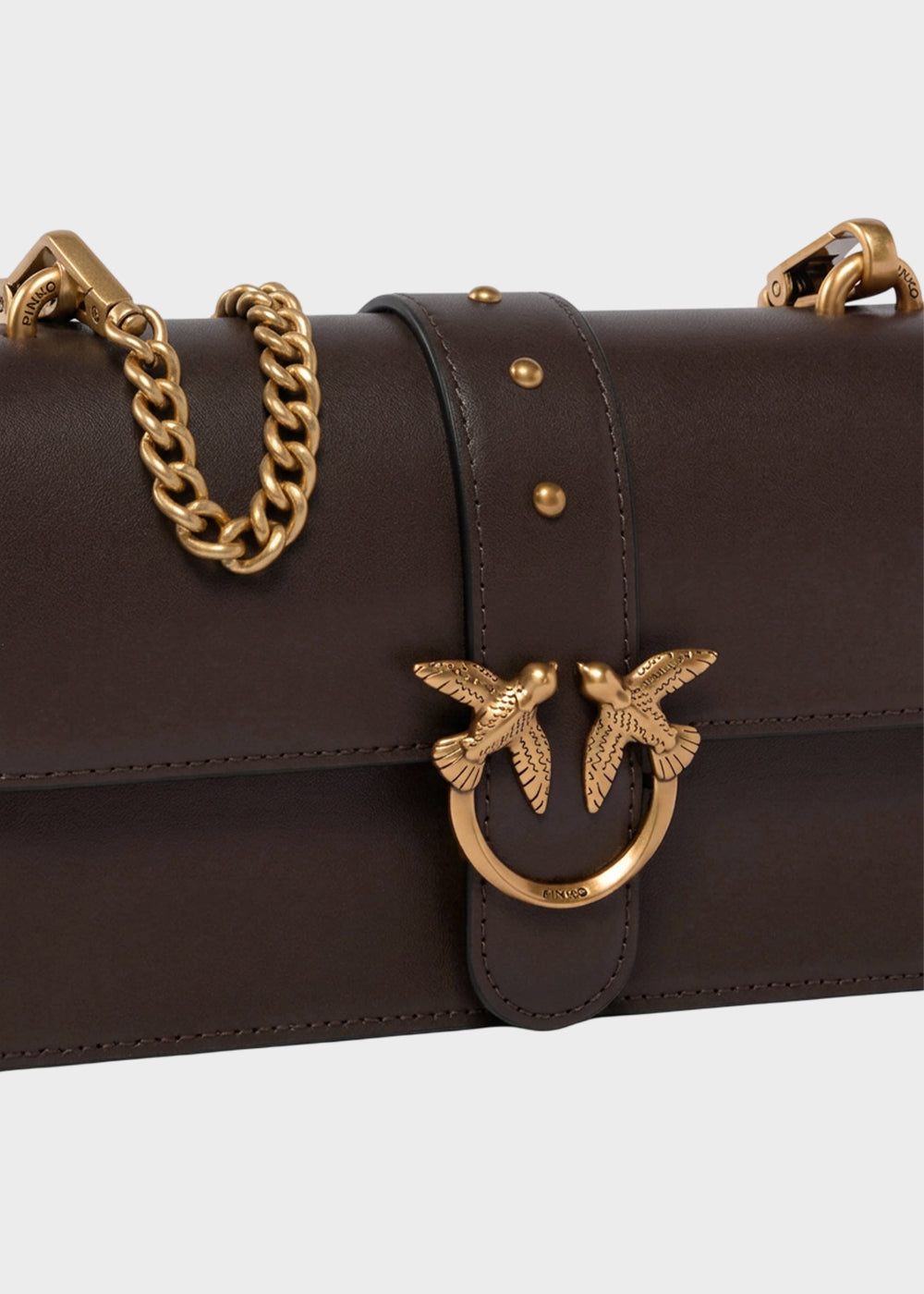 Borsa a tracolla piccola Love Bag One in pelle New Buckle-4
