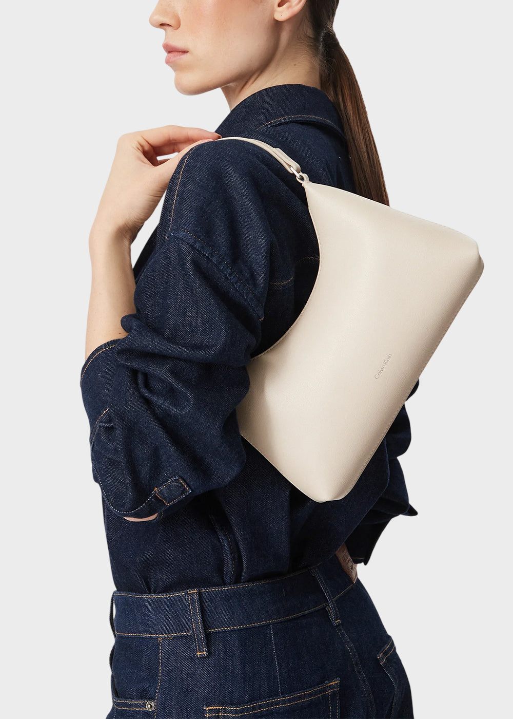 Borsa a spalla Small con logo-2