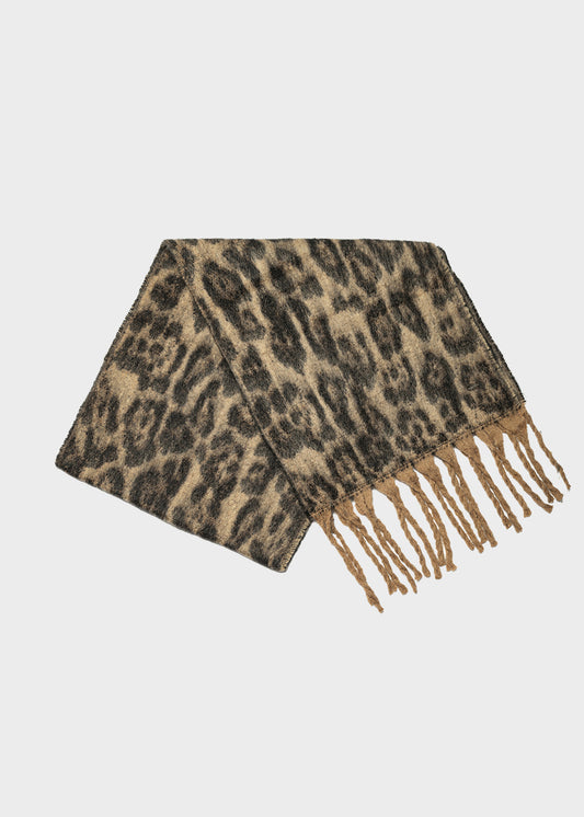 Sciarpa morbida Leopard