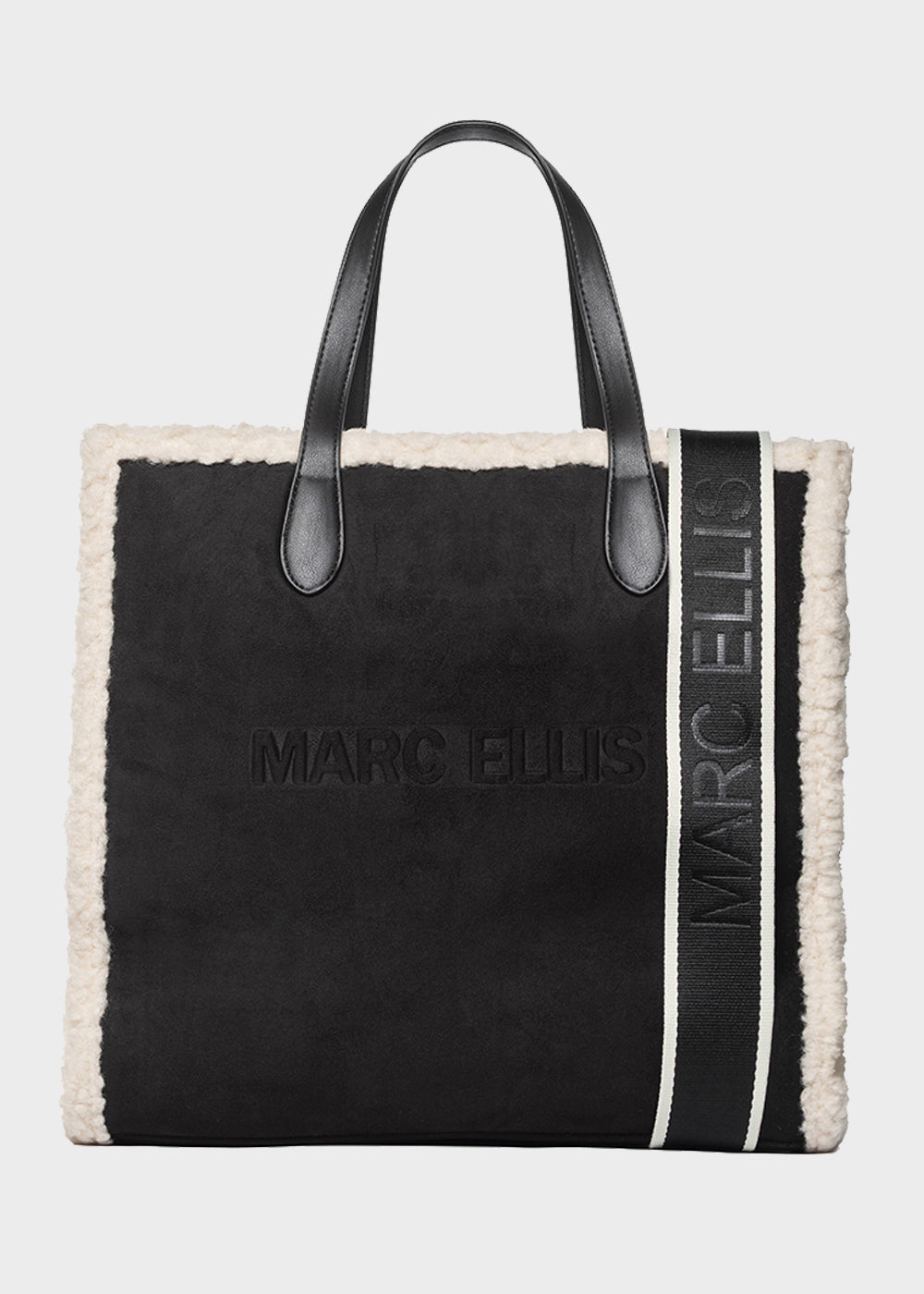 Buby Suede L Soft Handbag with Shoulder Strap