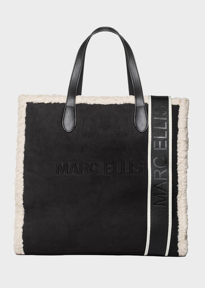 Buby Suede L Soft Handbag with Shoulder Strap