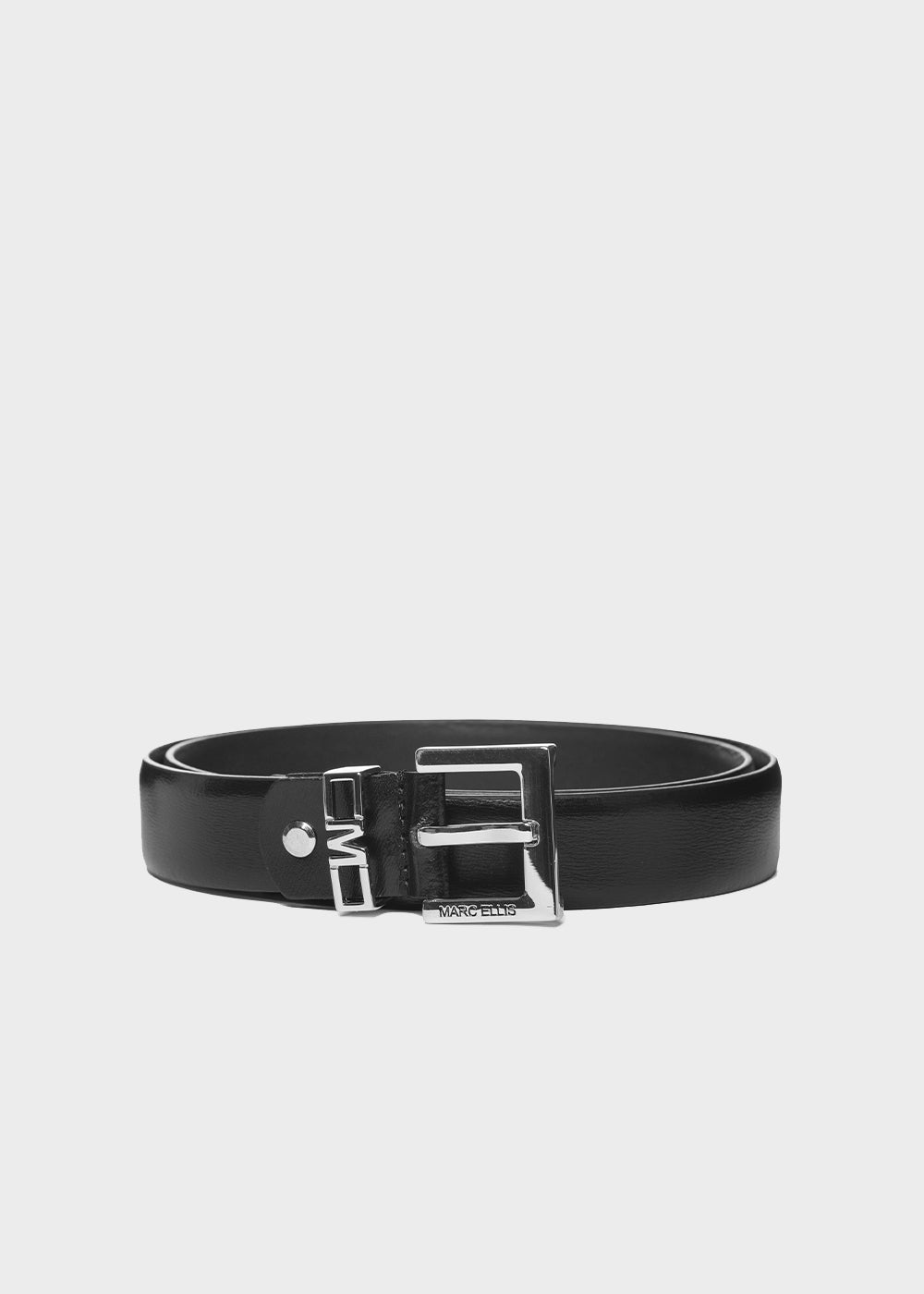 Cintura con fibbia logata (3 cm)