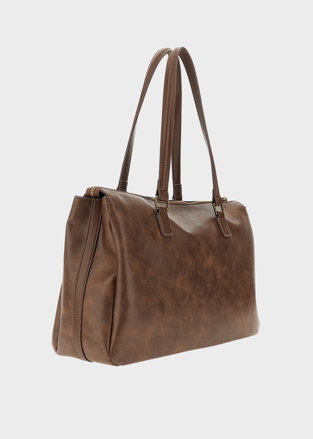 Borsa da spalla con zip frontale-3