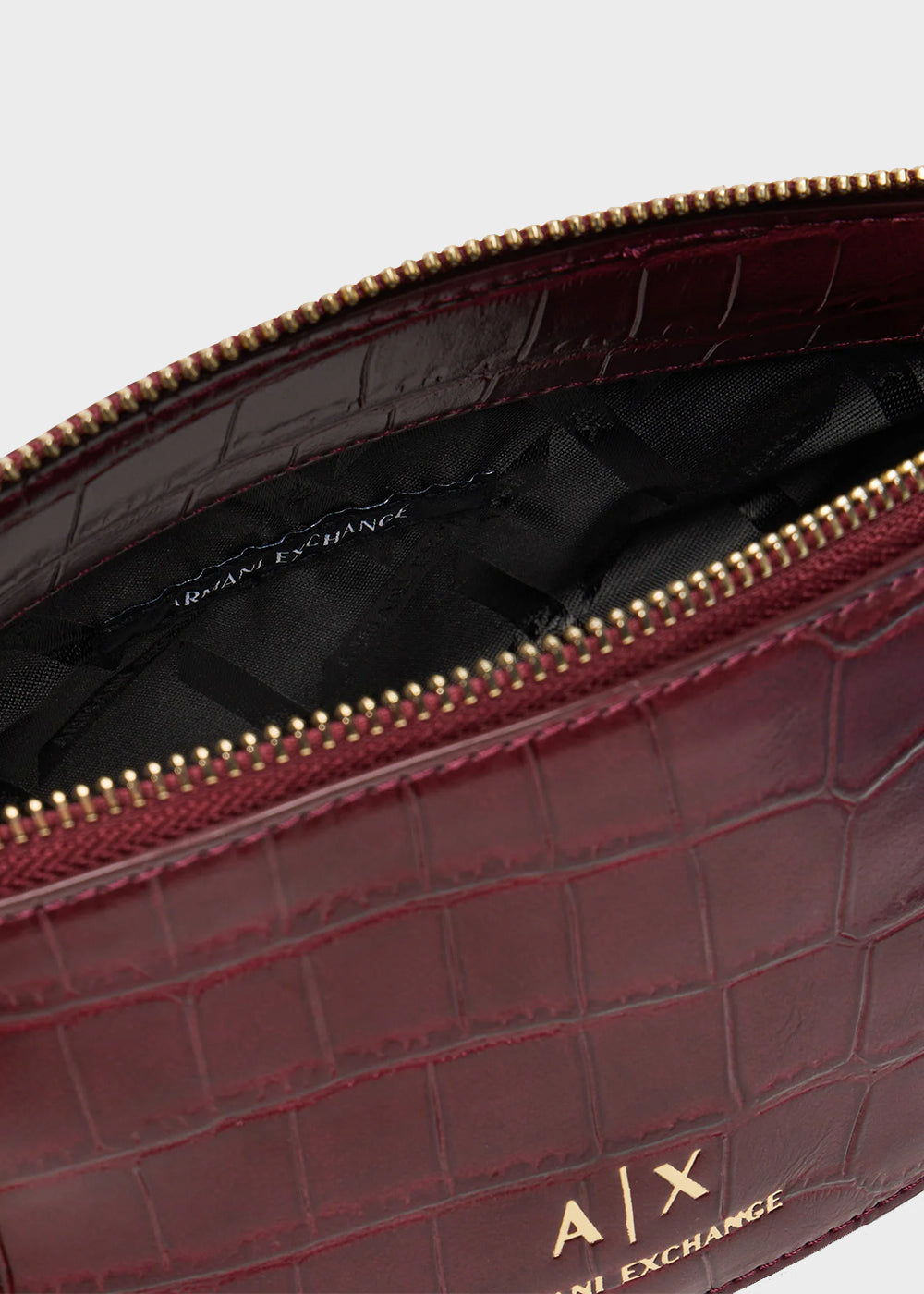Jane Croco Shoulder Bag