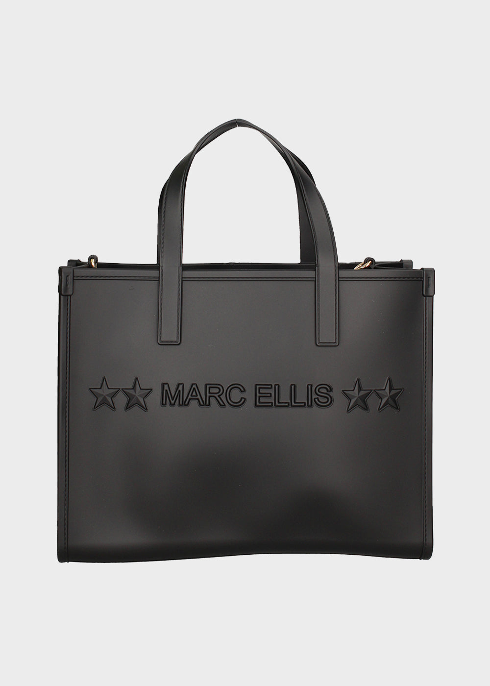 Flat Go handbag with shoulder strap and removable clutch