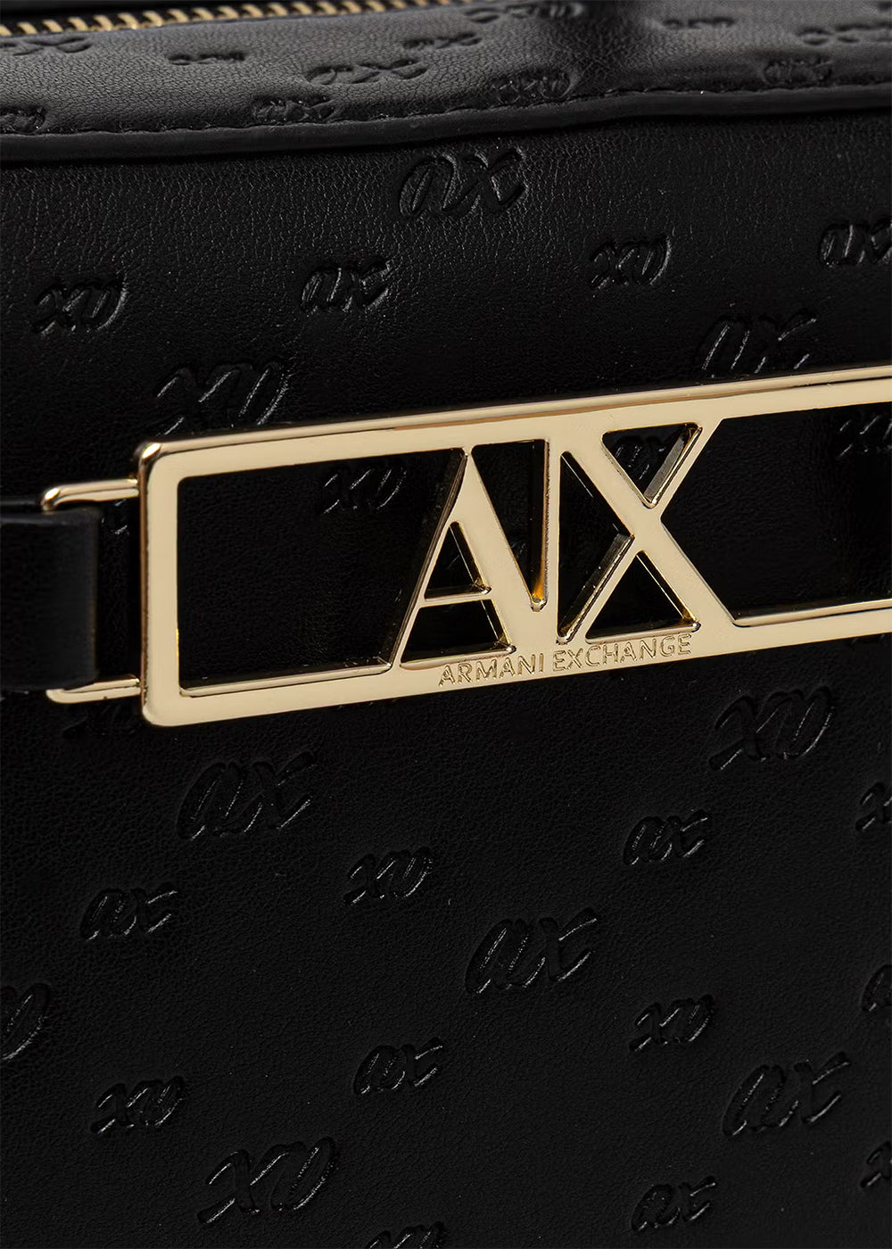 Bauletto a mano Polly Logo M con tracolla e logo all over-4