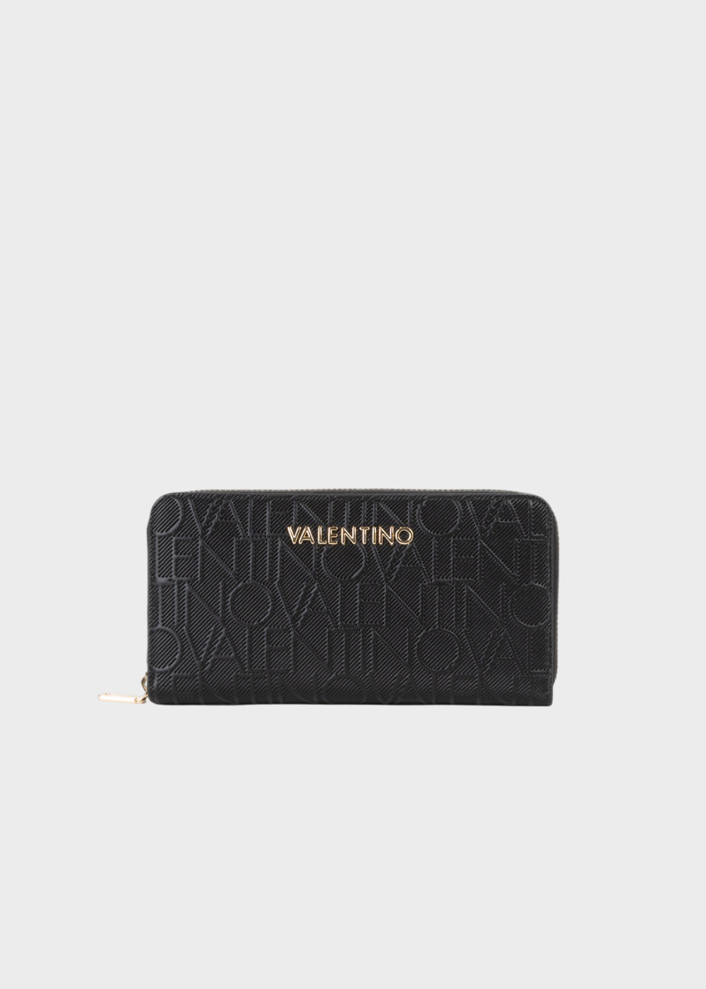 Portafogli Ginevra Re con zip e logo all over