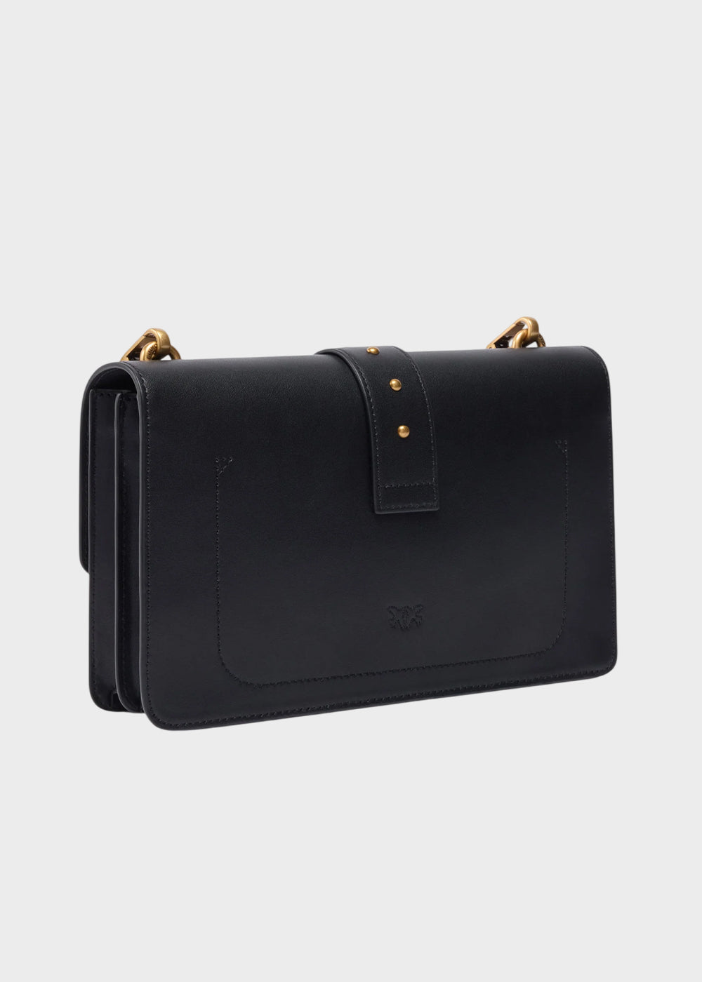 Borsa a tracolla media Love Bag One in pelle New Buckle-3
