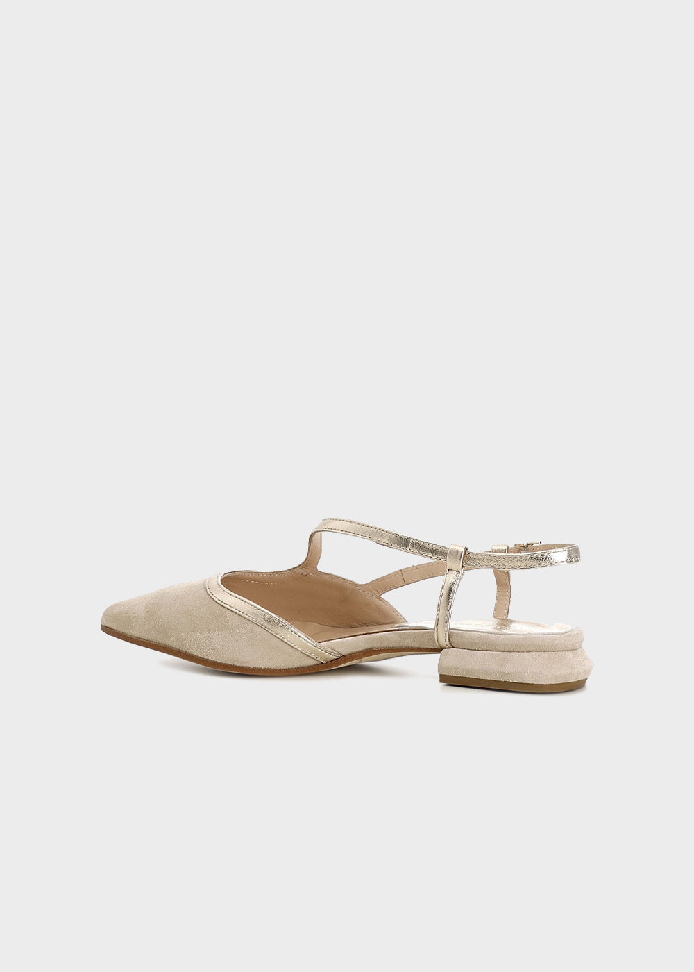 Ballerine in camoscio