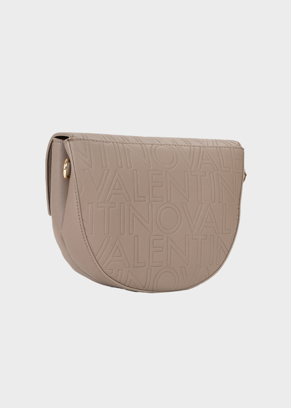 Borsa con tracolla Pansy e logo in rilievo all over