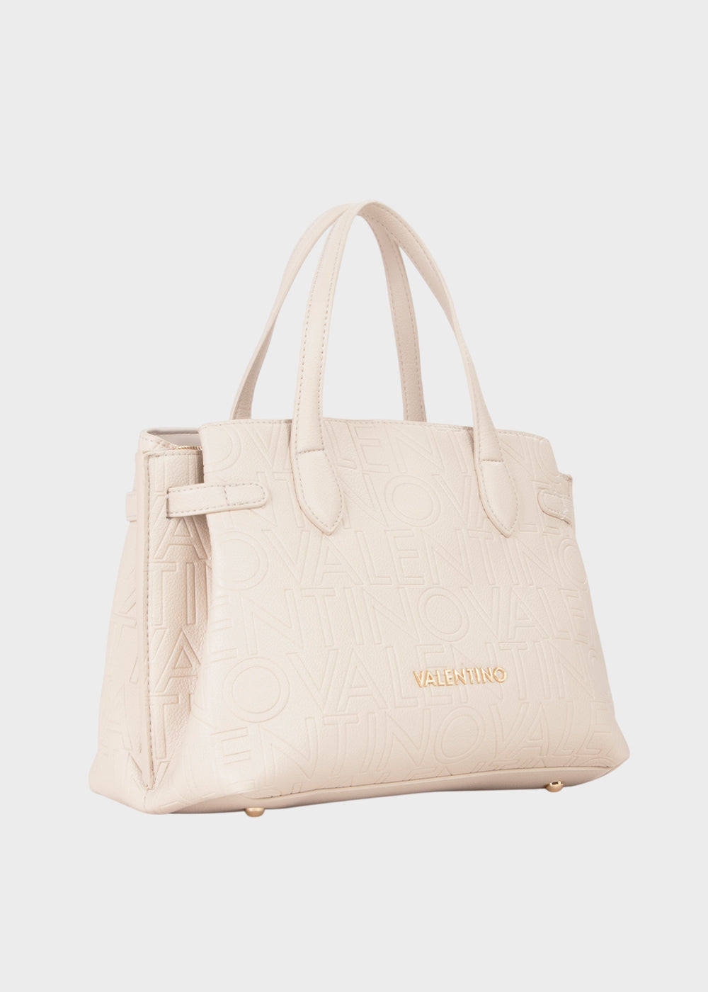 Borsa a mano con tracolla Pansy con logo all over