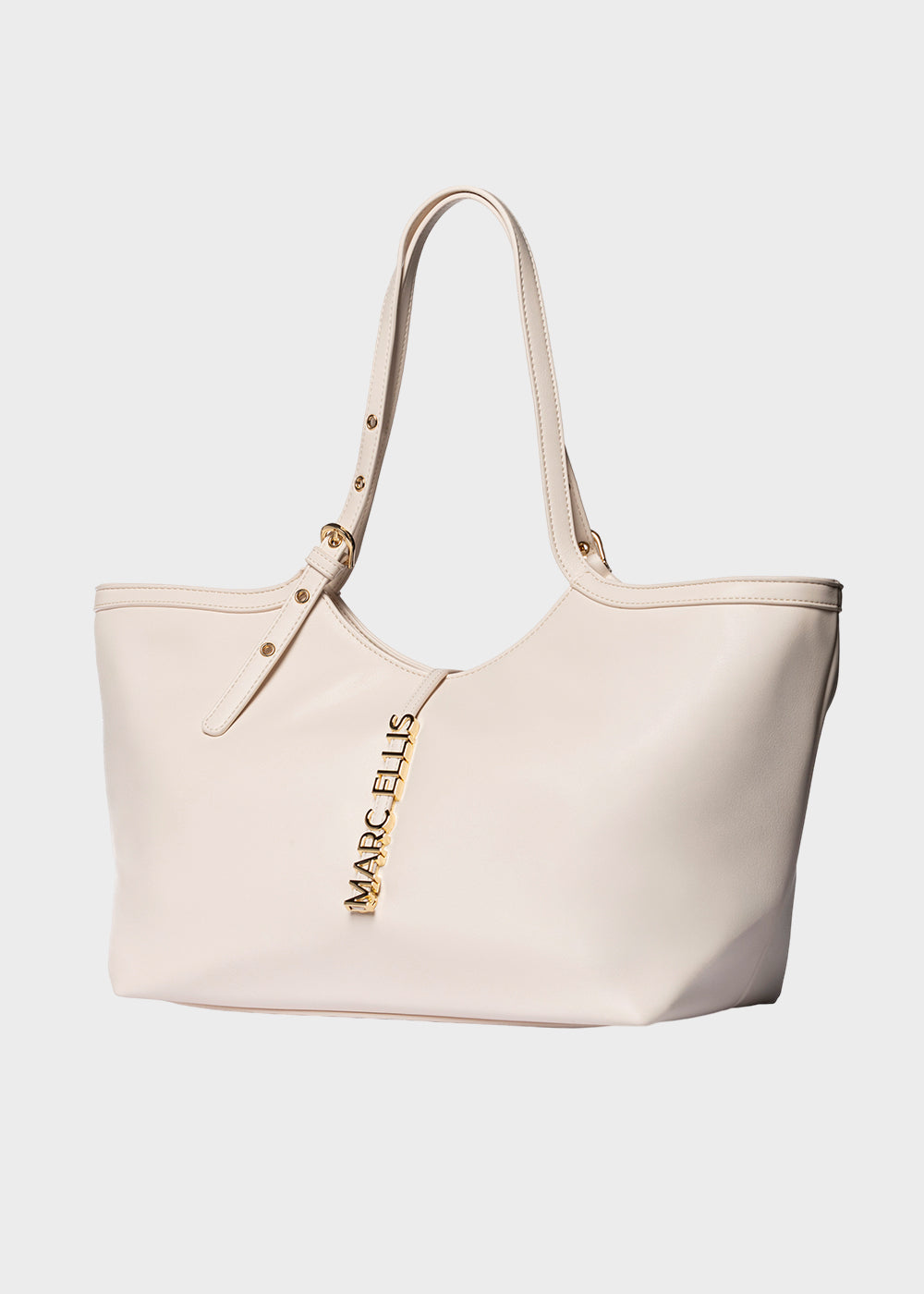 Borsa a spalla Scarlett Macro con logo metallico