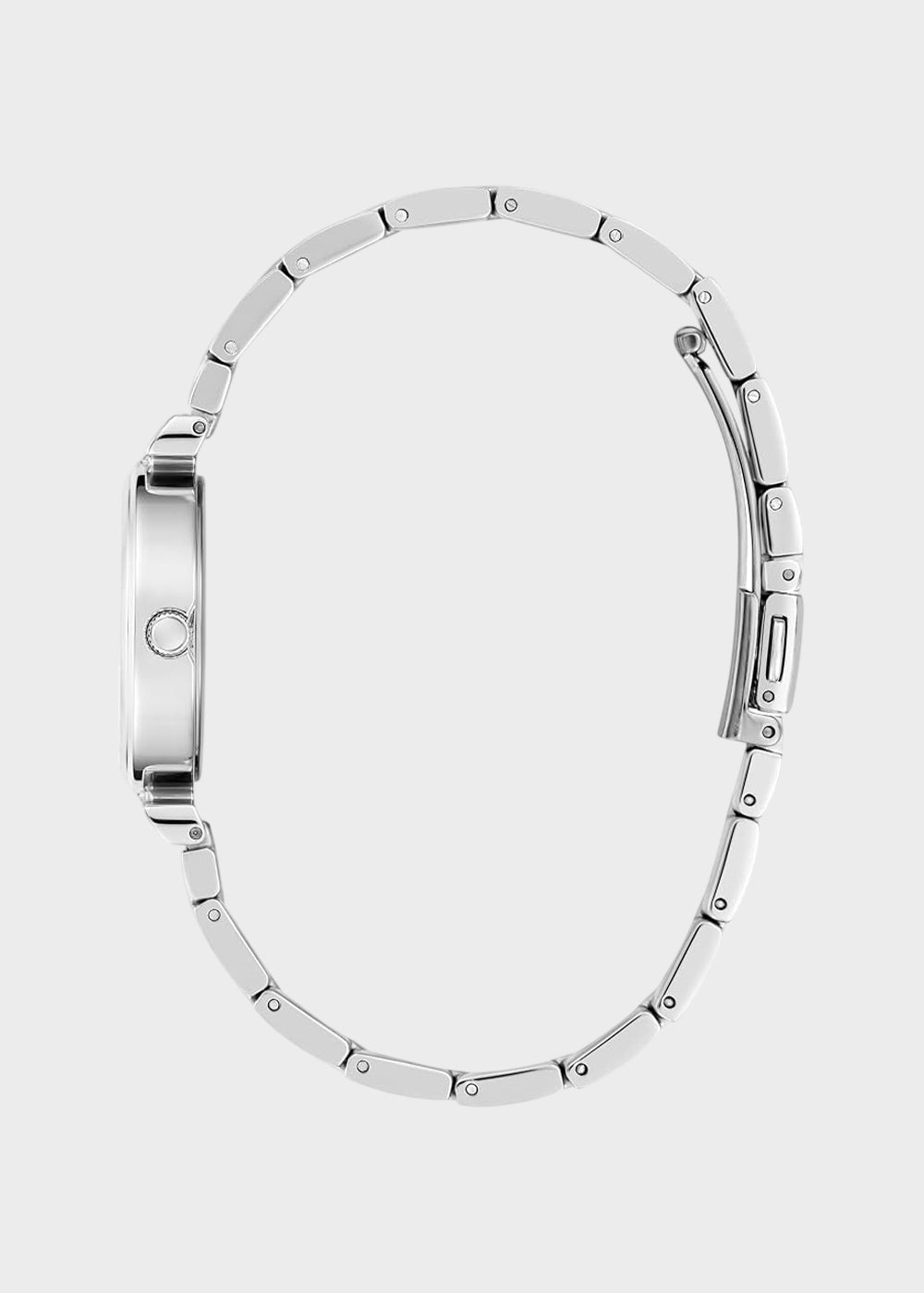 Orologio con pietre 28MM Silver Dial-4