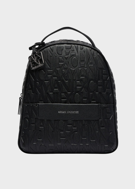 Zaino Liz Pebble S con logo all over