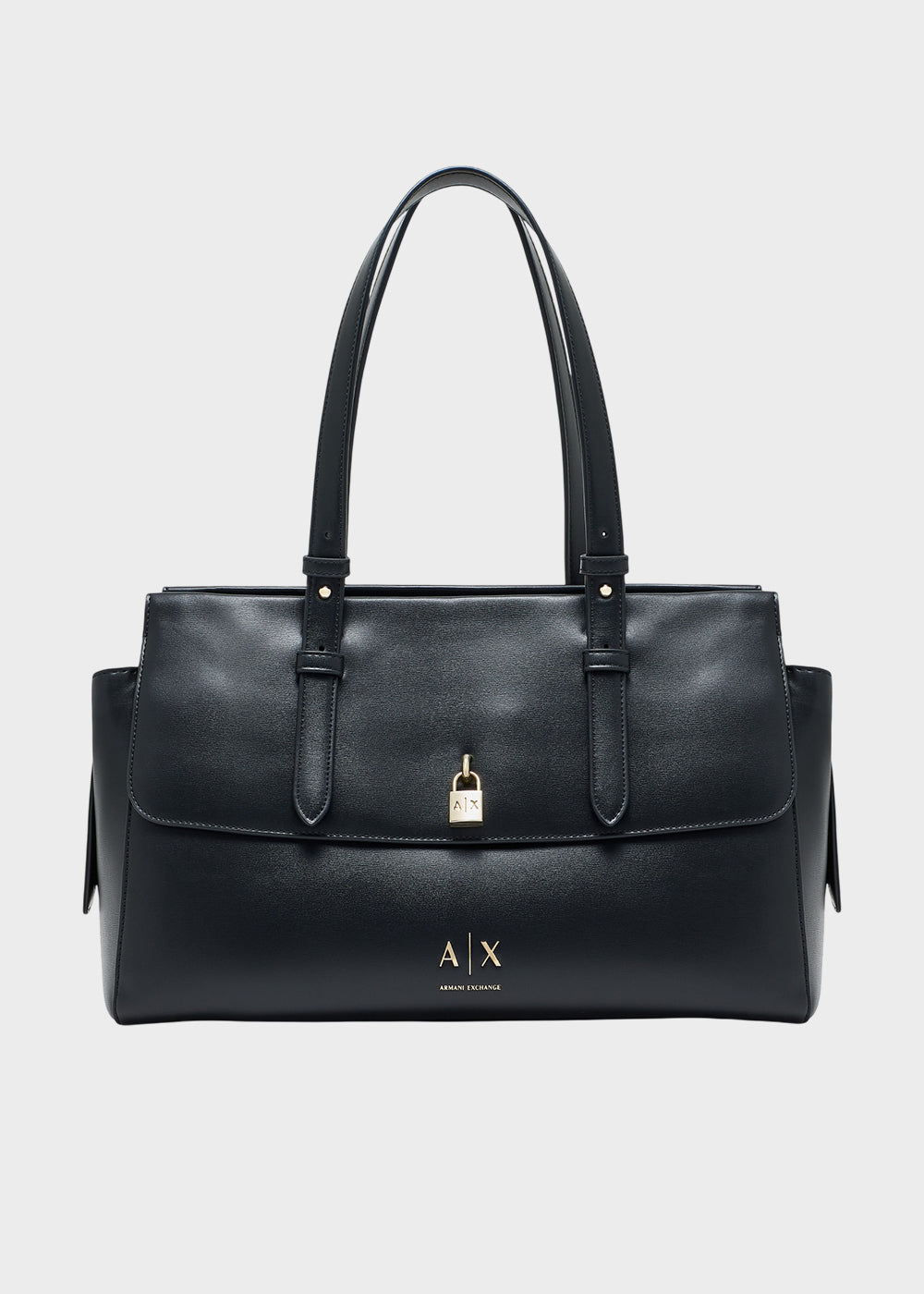 Borsa shopping Taylor Tote L con lucchetto decorativo e tracolla