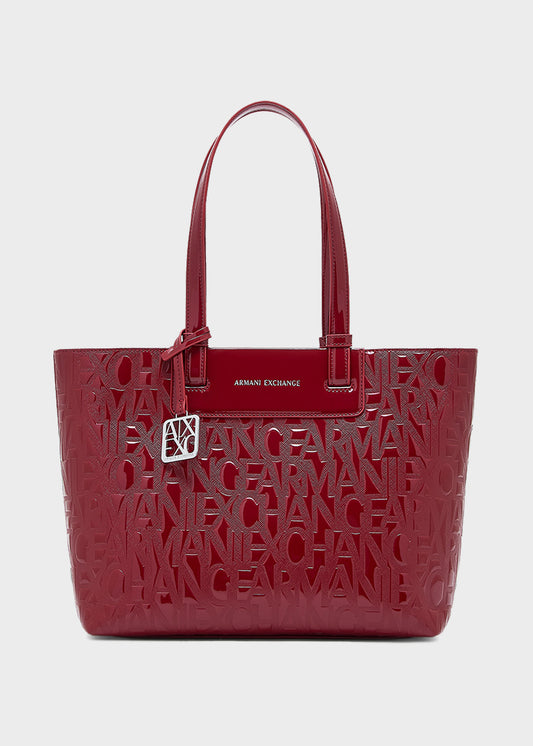 Borsa Liz Patent Shopping M Lucida