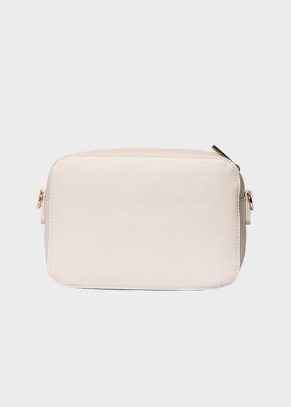 Borsa a tracolla Peyton MF con logo metallico