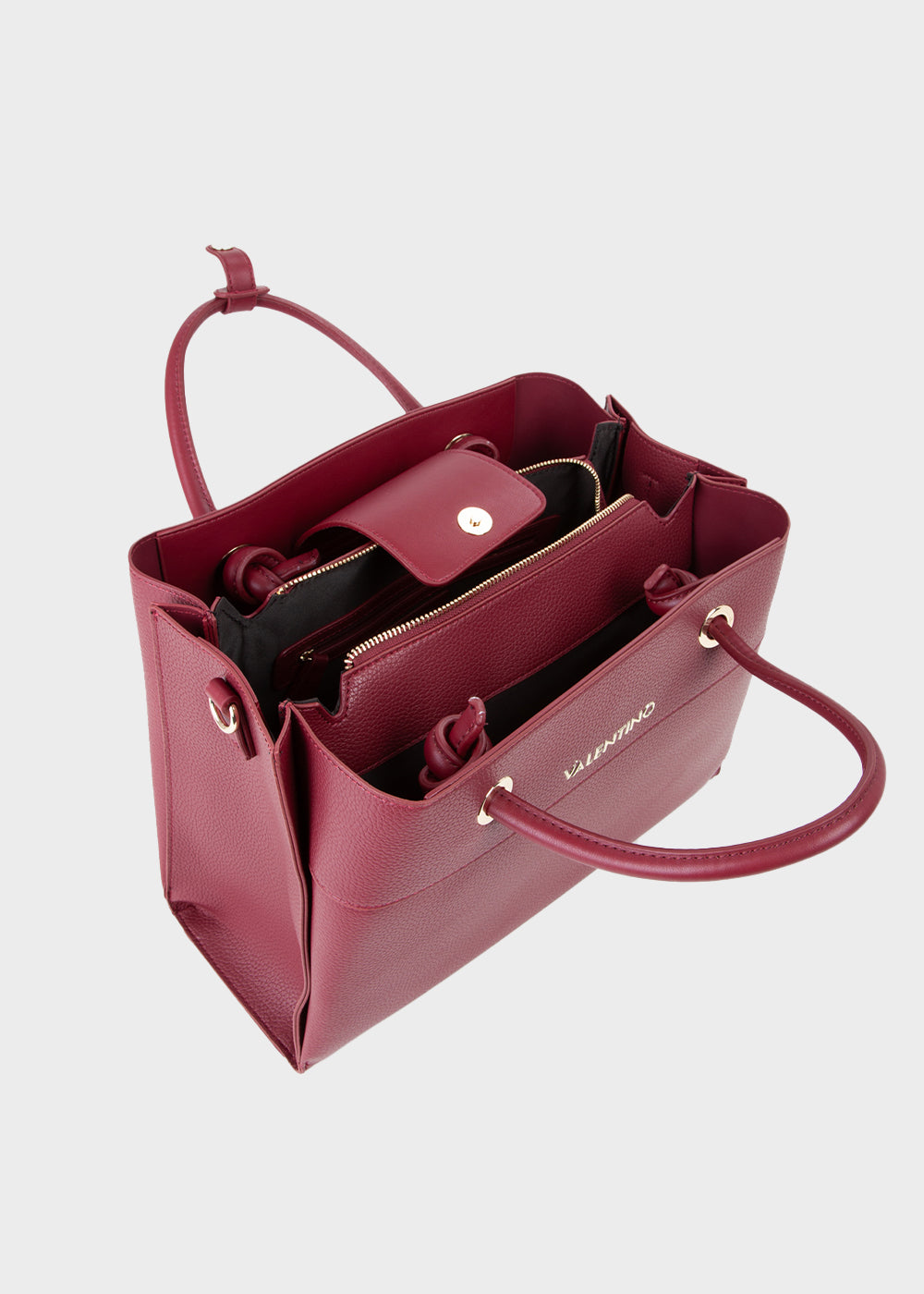 Borsa a mano Alexia grande con tracolla-5
