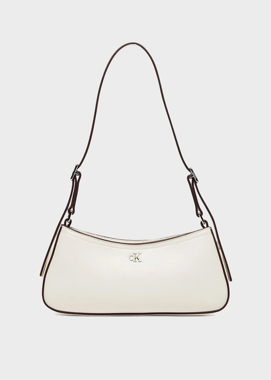 Small shoulder bag with logo