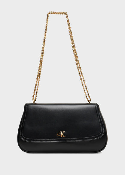 Medium Convertible Bag with Chain and Logo