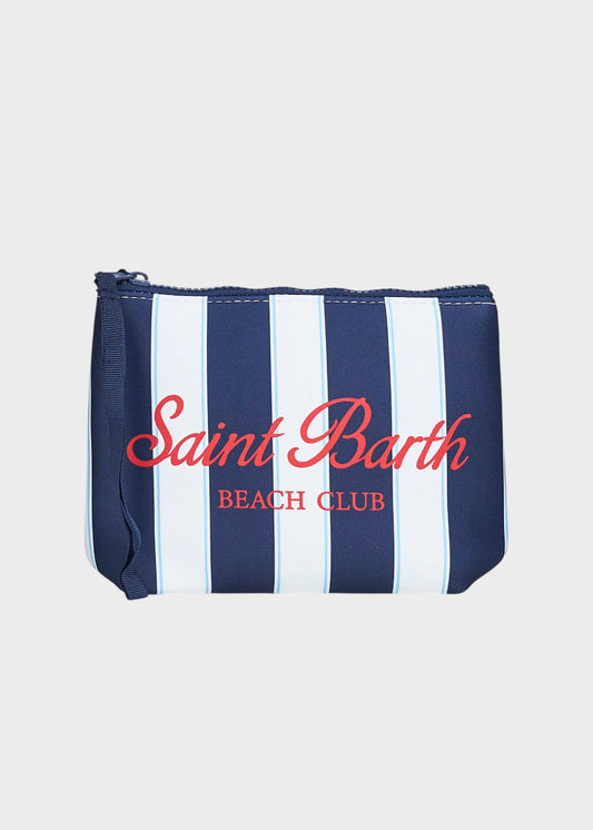 Pochette da Mare Beach Stripes in scuba