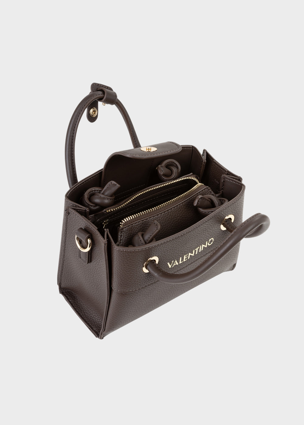 Borsa a mano Alexia piccola con tracolla-5