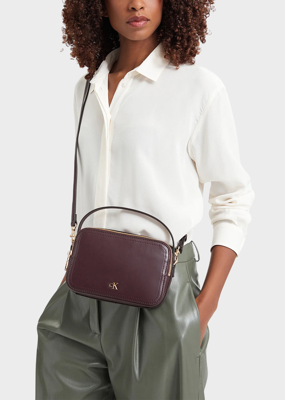 Borsa a tracolla Camera Bag con manico-2