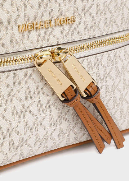 Zaino Rhea Zip con logo all over